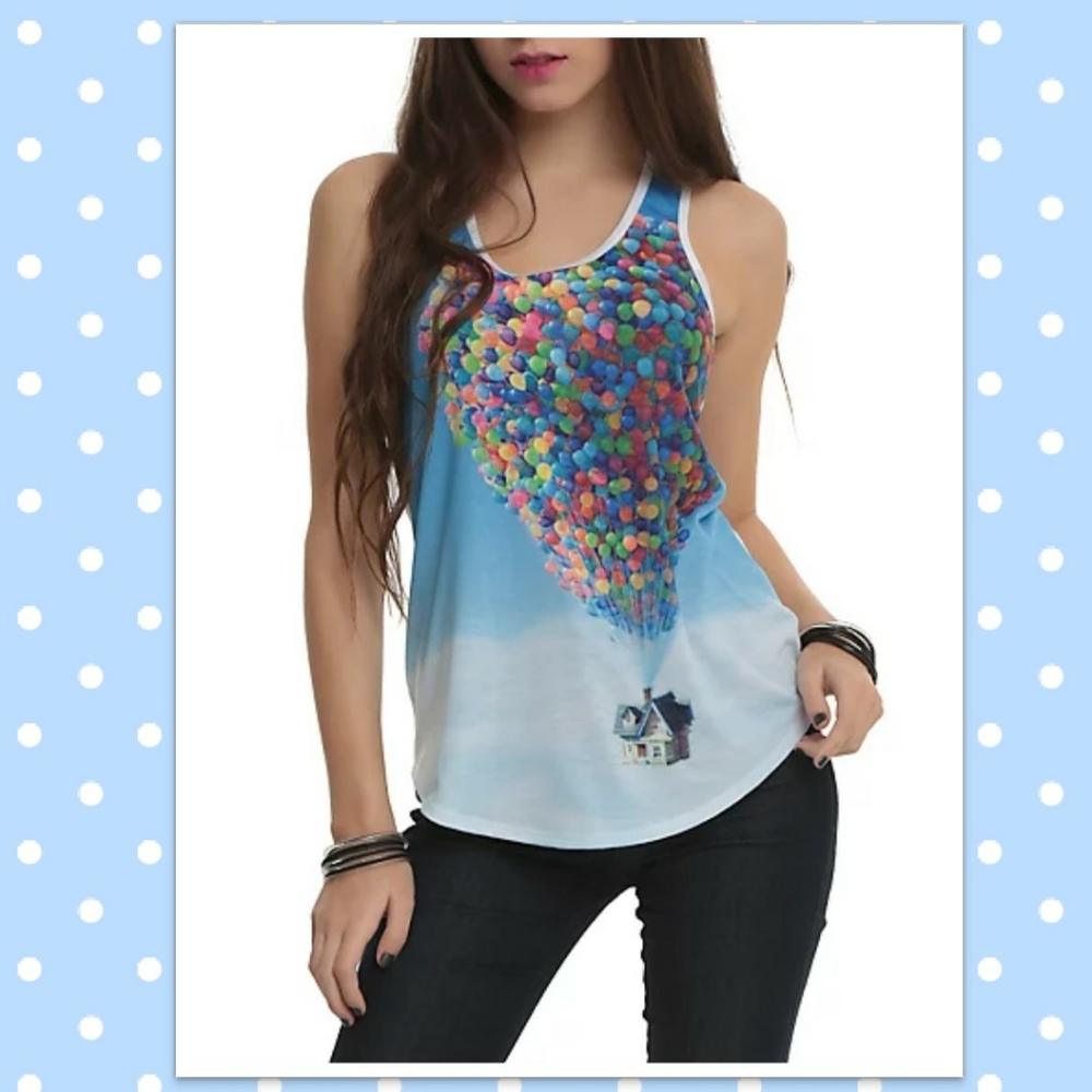 Hot Topic- Disney Pixar UP Ballon Tank Top